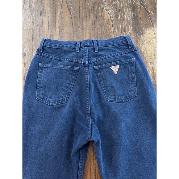 Guess High Rise Zipper Ankle Vintage 90s Jeans Size 30 - Picture 13 of 13